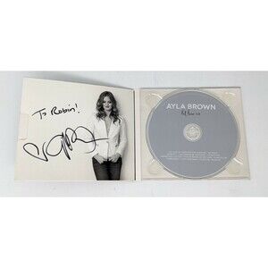 Ayla Brown - Let Love In (2015) album Signed by Ayla